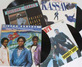 lot vinyles Preset, Gibson Brothers, Gregory Isaac, Kassav