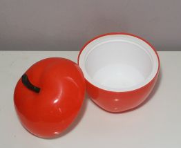Bac à glaçons pomme orange des années 70
