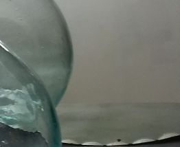 Très beau miroir biseauté vintage des années 30