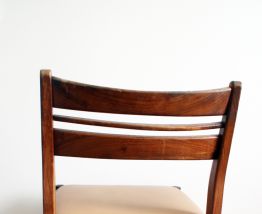 Chaise scandinave en teck vintage années 60