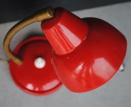 Petite lampe bureau métal année 70