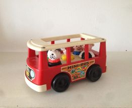 School Bus Fisher Price 1969