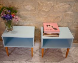 Paire de chevets rénovés 