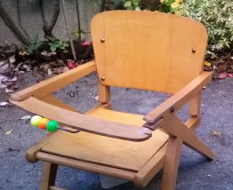 Chaise vintage / petit pot enfant