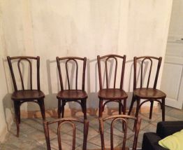 Chaises de bistrot fischel