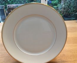 Lot 12 assiettes plates HAVILAND Limoges