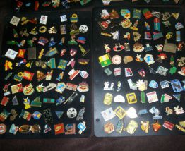 GROS LOT COLLECTION 320 PIN'S DIFFERENTS 