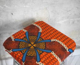 Tabouret vintage rénové wax