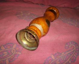 ANCIEN MOULIN A POIVRE BOIS 26 CM DE HAUT 