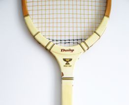 Raquette de tennis vintage Dunlop