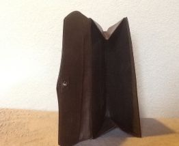 Pochette en cuir vintage 