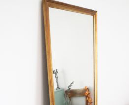 Très Grand miroir ancien doré années 60/70 vintage