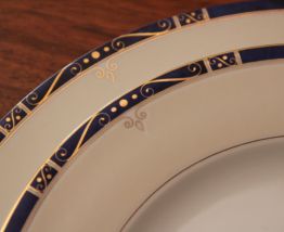  Assiettes Porcelaine de Limoges 