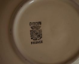 Tasses Sarreguemines Années 50