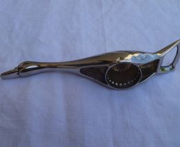 décapsuleur cygne , ancien ,plaqué argent