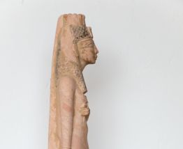 Statuette égyptienne en terre cuite