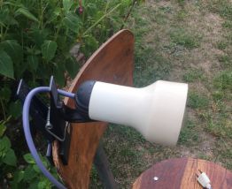 Lampe vintage à pince