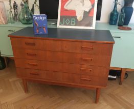 Commode enfilade vintage scandinave ou meuble sous vasque