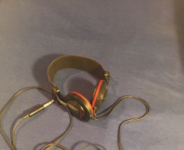  Vintage Sansui Dynamic Stereo Headphones Ss-l3 RARE 