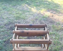 Rangement de bouteille en bois