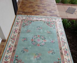 Tapis chinois en pure laine tufté main