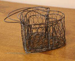 Ensemble de 3 paniers en forme de coeur