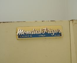 Plaque publicitaire pour les Crèmes Glacées MIKO, années 50's