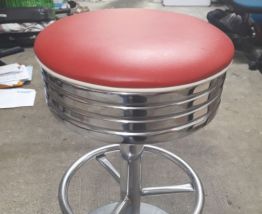 Tabouret Haut - Rouge - deco USA