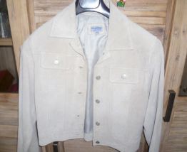 Veste en daim vintage