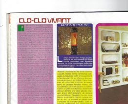 "EXCLUSIF CLOCLO VIVANT" (magazine METAL HURLANT" ) (1984)