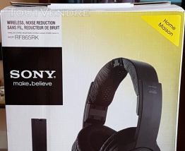 Sony MDR-RF865RK Casque TV sans fil UHF - Noir