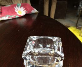 Cendrier Cristal de sèvre 