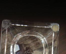 Cendrier Cristal de sèvre 