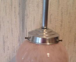 Suspension opaline année 50