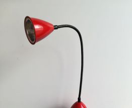 lampe vintage rouge