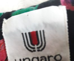 Magnifique robe vintage à fleurs marque Ungaro