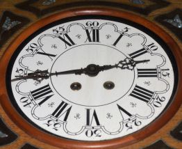 Horloge  Oeil de boeuf second empire