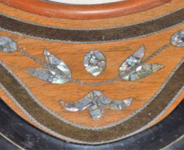 Horloge  Oeil de boeuf second empire