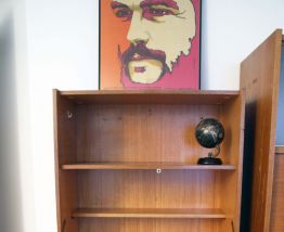 Secrétaire bureau vintage style scandinave années 50 