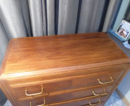 Commode pieds compas vintage