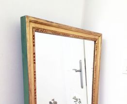 Grand Miroir vintage doré 70's