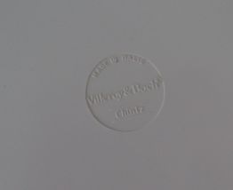 Plateau fleuri vintage