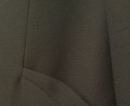 Tailleur bleu marine et blanc vintage