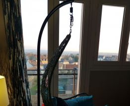 Fauteuil oeuf balancelle