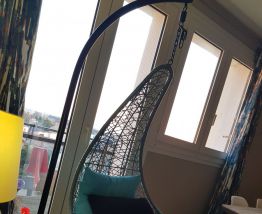 Fauteuil oeuf balancelle