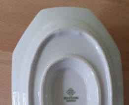 Saucière porcelaine Schirnding, Bavaria avec liseré or