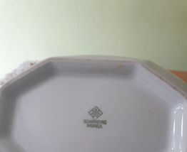Superbe soupière en porcelaine de Bavière, vintage 