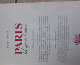 Paris tel qu'on l'aime