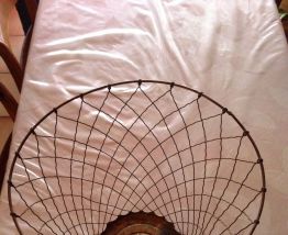 Poubelle papiers vintage