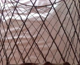 Poubelle papiers vintage